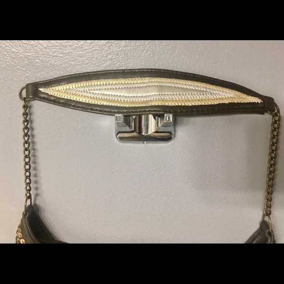 Mixed metals shoulder bag - Picture 3 of 7